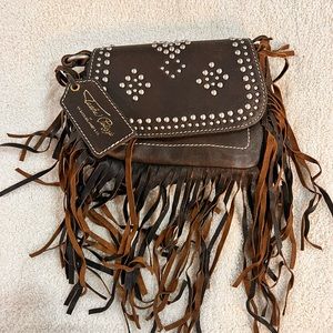 Tasha Polizzi Fringe Bag